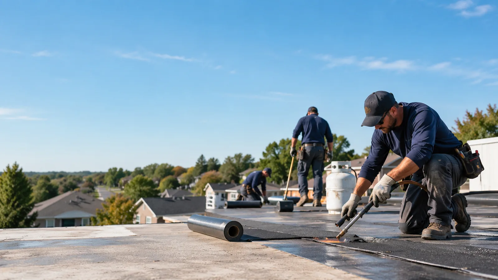Flat Roof Leak Repair providers in Oketo, KS
